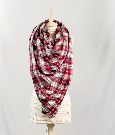 flannel scarves for women